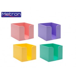 METRON ΚΥΒΟΣ ΚΕΝΟΣ ΠΛΑΣΤΙΚΟΣ ΠΑΣΤΕΛ ΑΣΣΟΡΤΙ